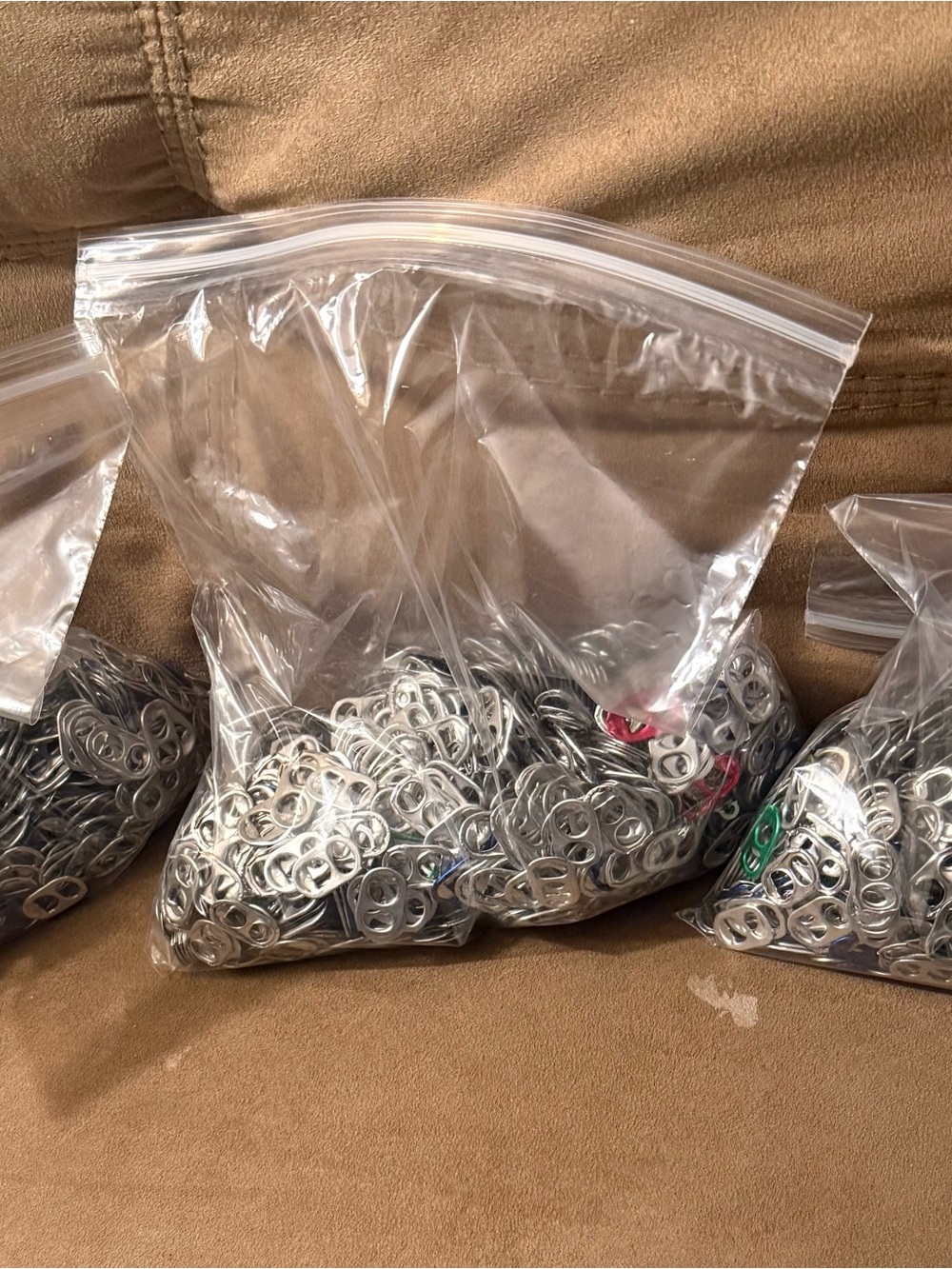 Bulk Silver Soda Can Pull Tabs for Crafts and Party Projects